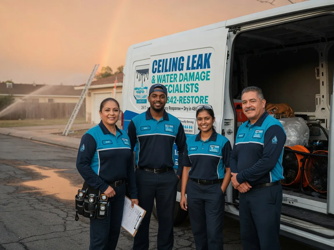 Ceiling Leak Cleanup company in Rockwall, TX