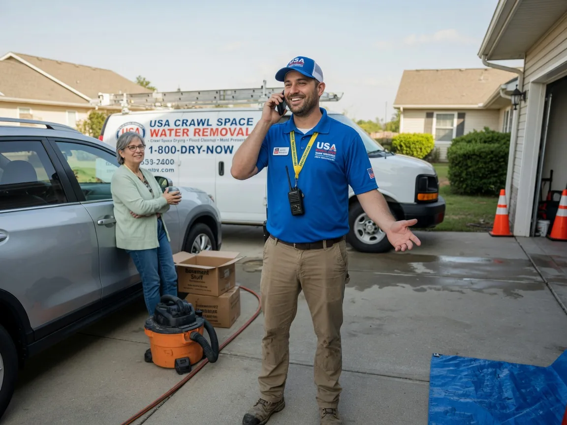 Crawl Space Water Removal Rockwall, TX FAQs